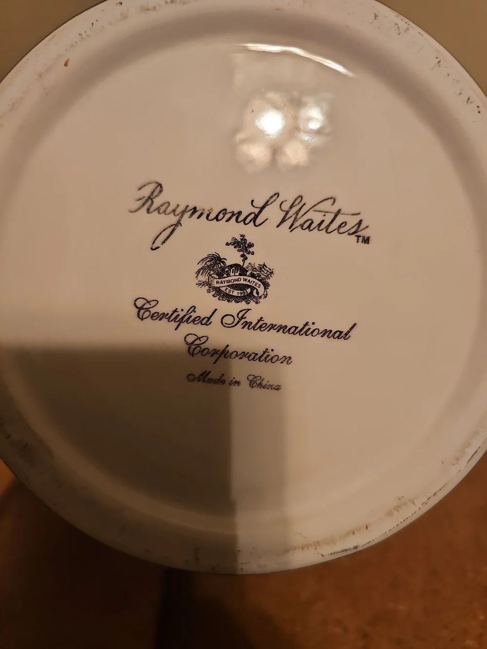 1990's  Hand painted Chinese Ginger Jar by Raymond Waites